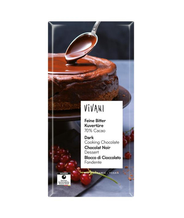 Produktfoto zu Kuvertüre, zartbitter 200g