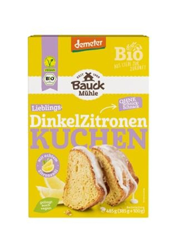 Produktfoto zu Backmischung  Zitronenkuchen