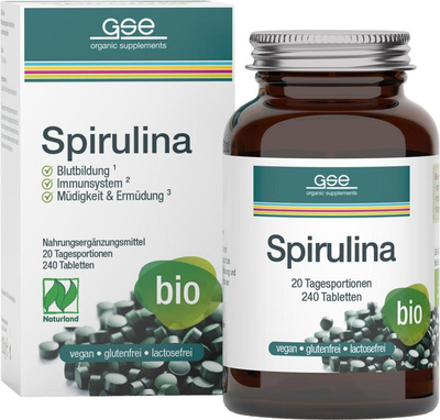 Produktfoto zu Spirulina 240 Tabletten