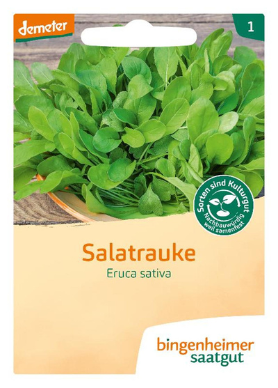 Produktfoto zu Saatgut Salatrauke mild