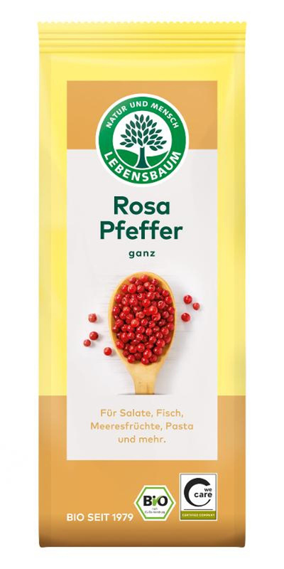 Produktfoto zu Pfeffer rosa ganz Tüte