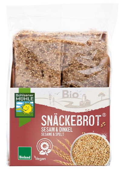 Produktfoto zu Snäckebrot Sesam Dinkel 200g