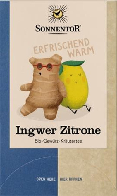 Produktfoto zu Zitronen Ingwer TB
