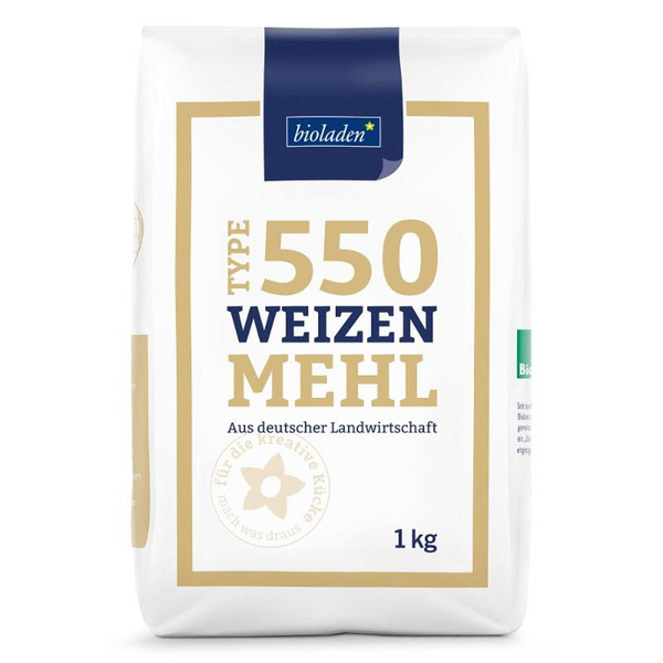 Produktfoto zu b*Weizenmehl 550 1kg