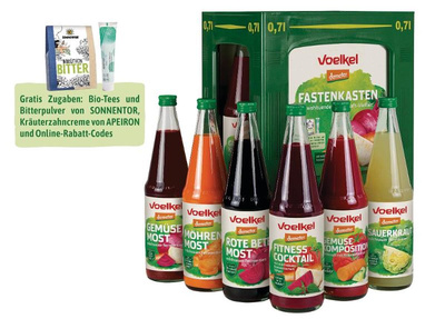 Produktfoto zu Fastenkasten 6x0,7l