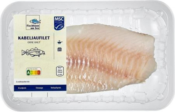 Produktfoto zu Kabeljaufilet ohne Haut ca. 0,25kg