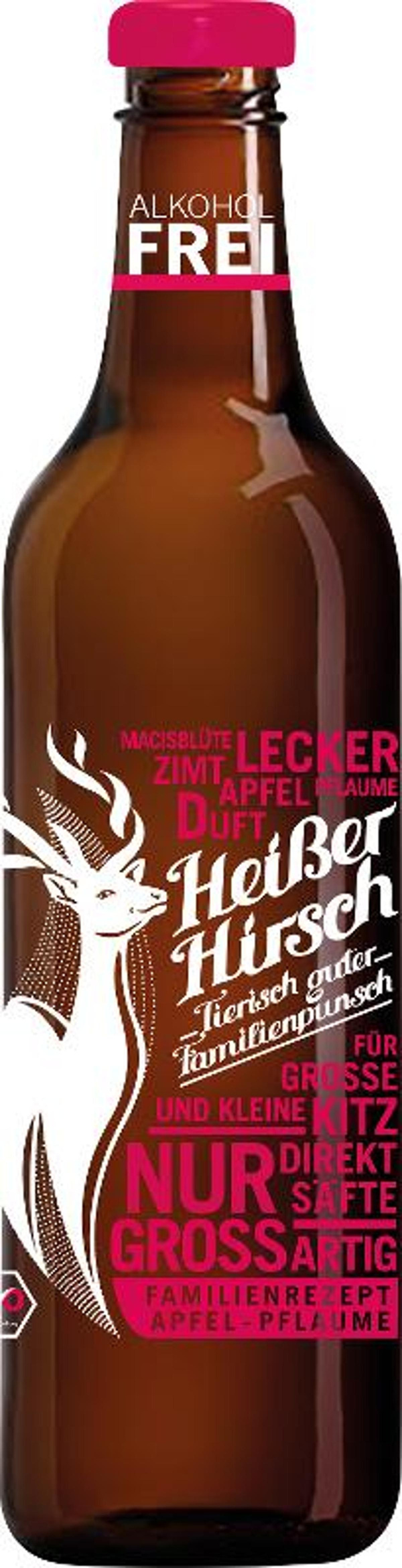 Produktfoto zu Familienpunsch Heißer Hirsch 0,75l