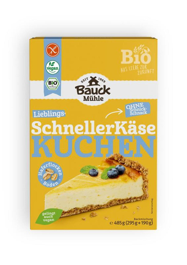 Produktfoto zu Käsekuchen Backmischung