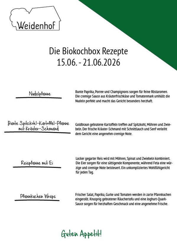Produktfoto zu G_O Rezeptblatt