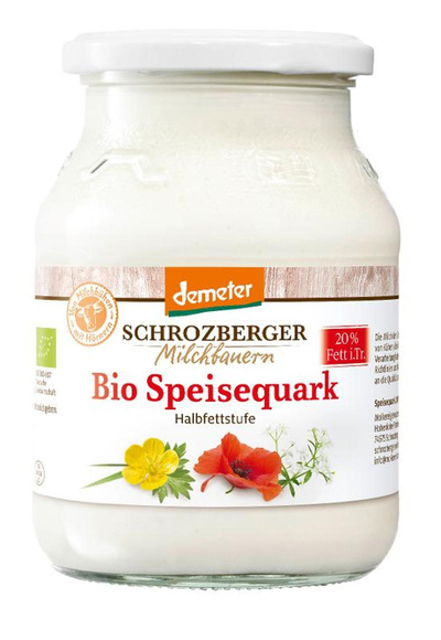 Produktfoto zu Speisequark Zubereitung im Glas 20% 500g