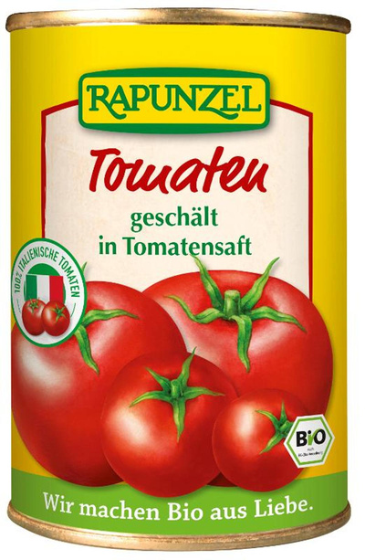 Produktfoto zu 400g Tomaten geschält, Dose
