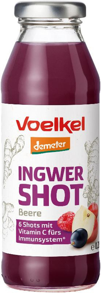 Produktfoto zu Shot Ingwer & Beeren 0,28l