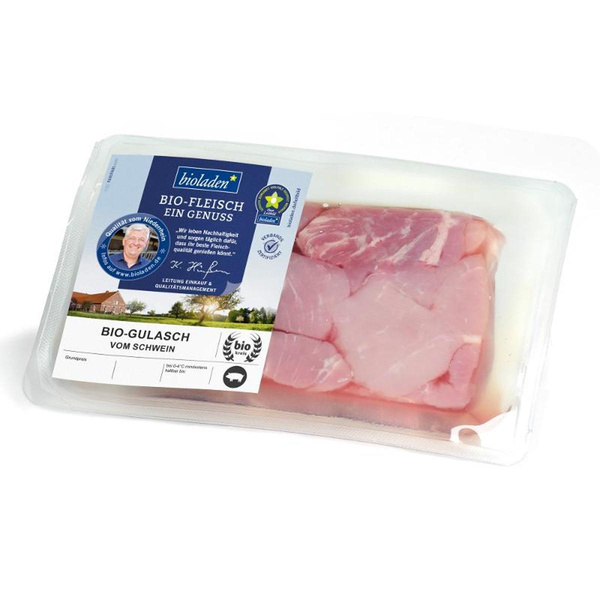 Produktfoto zu Gulasch vom Schwein FRISCH