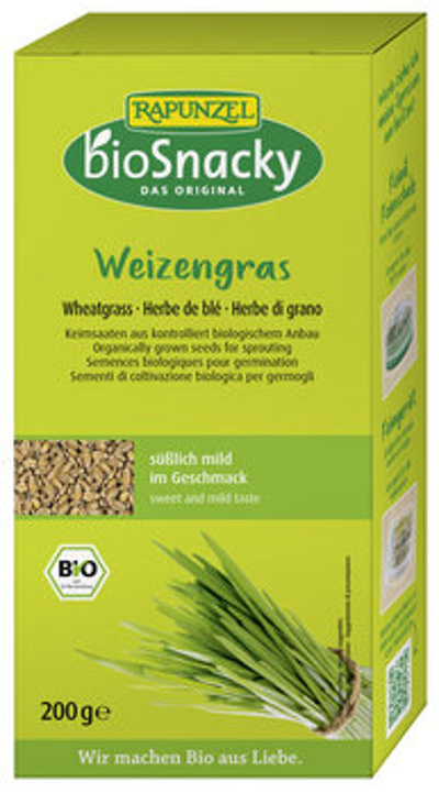 Produktfoto zu Weizengras bioSnacky