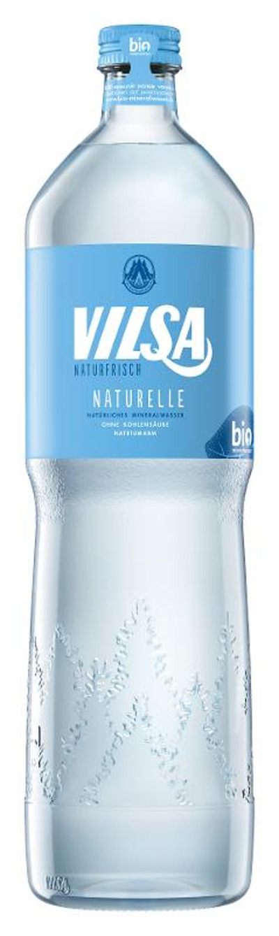 Produktfoto zu Vilsa naturelle Bio 6x1l