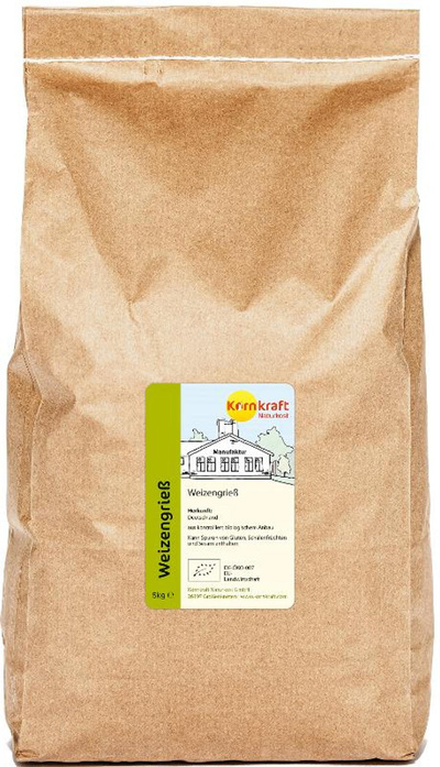 Produktfoto zu Weizengrieß 5kg