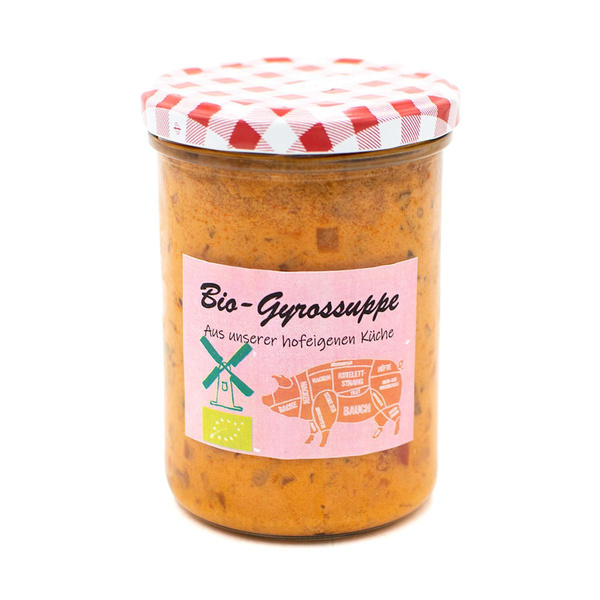 Produktfoto zu Gyrossuppe im Glas 400g