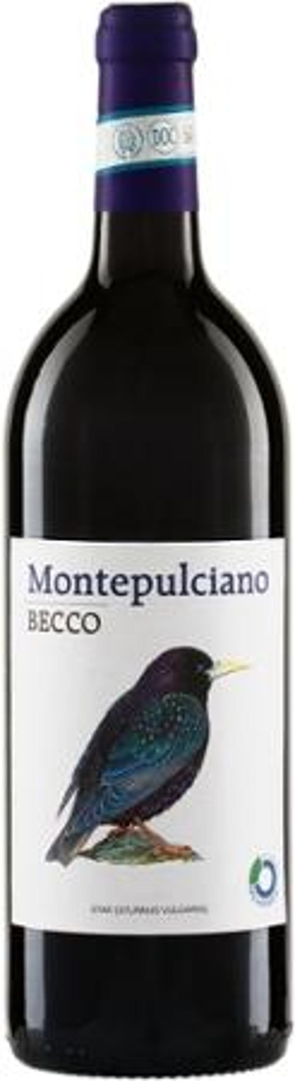 Produktfoto zu Becco Montepulciano rot 1l