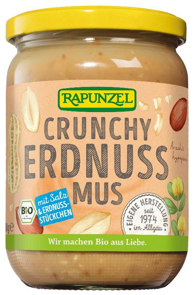 Produktfoto zu Erdnussmus Crunchy 500g