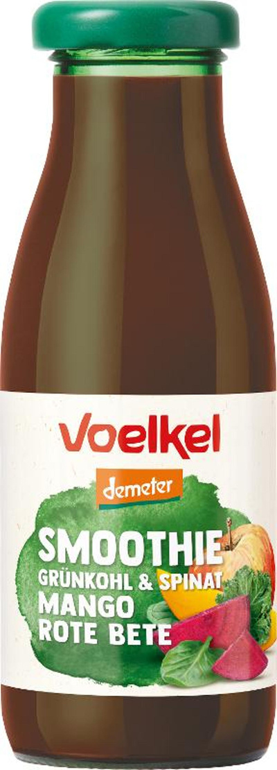 Produktfoto zu Smoothie Rote Bete Grünkohl Spinat