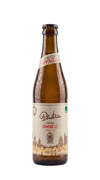 Produktfoto zu Pinkus Weizen Alkoholfrei 10x0,33l