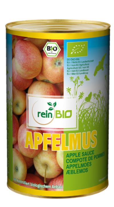 Produktfoto zu Apfelmus gesüßt 4,25 l