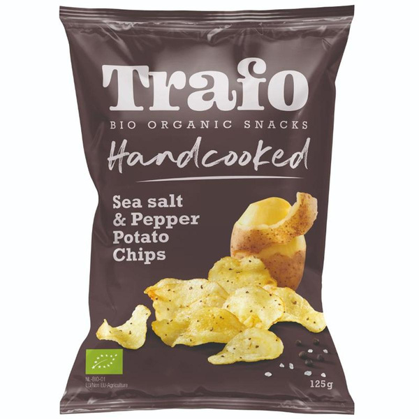 Produktfoto zu Handcooked Chips Pfeffer Salz 125g