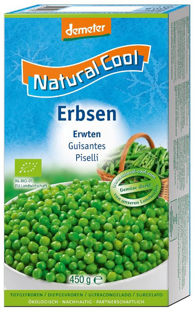 Produktfoto zu Erbsen 450g TK