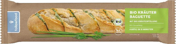 Produktfoto zu Kräuter Baguette 175g TK