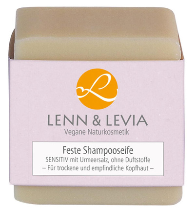Produktfoto zu Festes Shampoo-sensitiv mit Urmeersalz, 100g