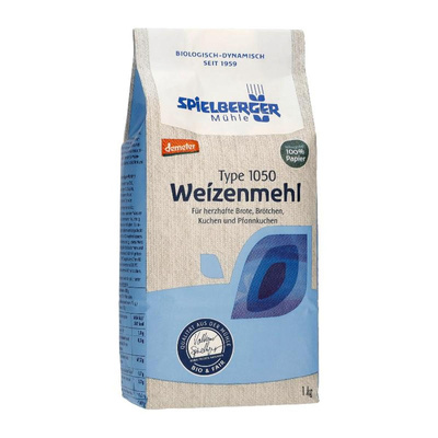 Produktfoto zu Typ 1050, Weizenmehl 1kg