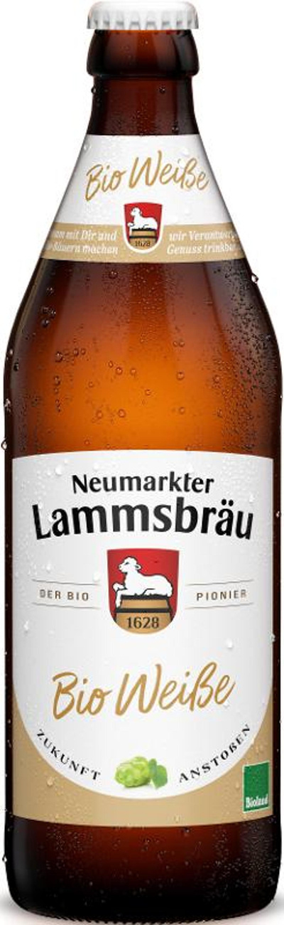 Produktfoto zu Lammsbräu Weisse 10x0,5l