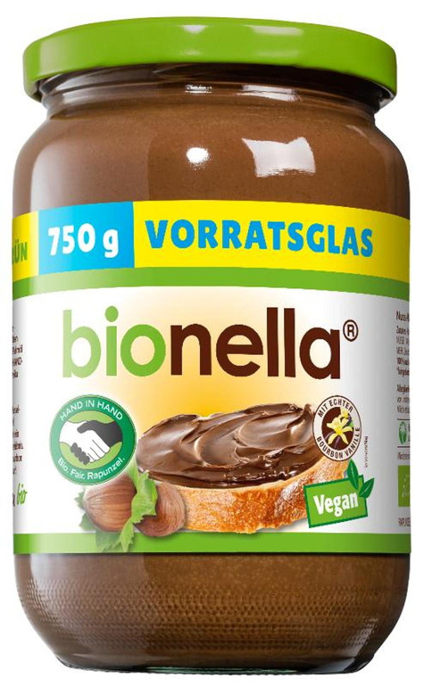 Produktfoto zu bionella Nussnougat-Creme