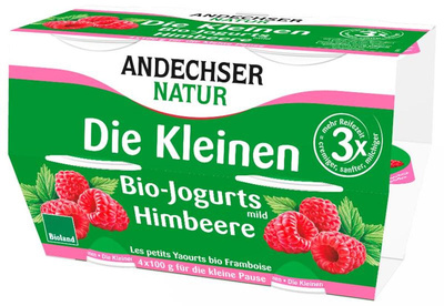 Produktfoto zu Die kleinen Joghurts Himbeere 4x100g