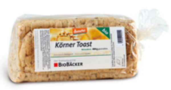 Produktfoto zu Körner Toastbrot geschnitten