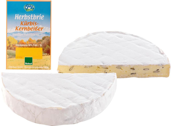 Produktfoto zu Edler Weißer Kürbis-Kernbeißer, Weichkäse