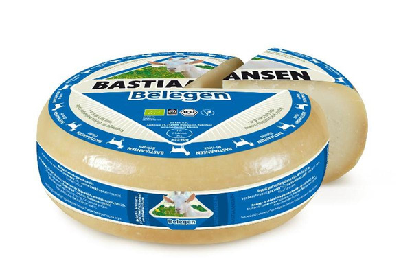 Produktfoto zu Ziegen-Gouda mittelalt, Bast.