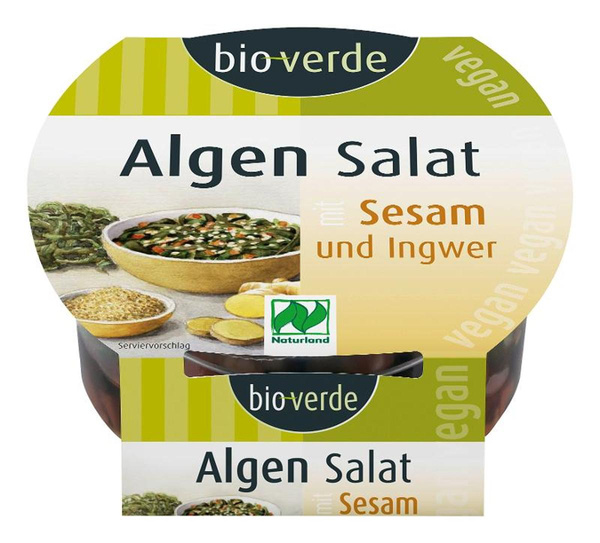 Produktfoto zu Algen-Salat mit Sesam & Ingwer 100g