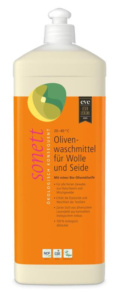 Produktfoto zu Oliven Waschmittel Wolle Seide 1L