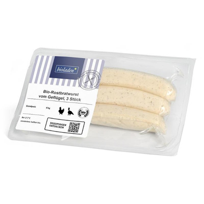 Produktfoto zu b*Rostbratwurst vom Geflügel