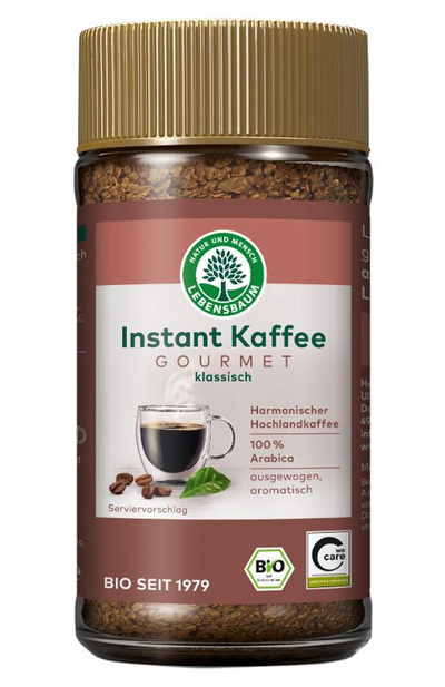 Produktfoto zu Instant Kaffee Gourmet 100g