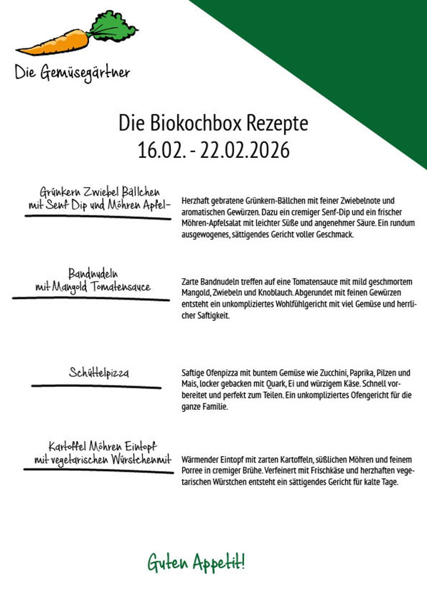 Produktfoto zu G_O Rezeptblatt