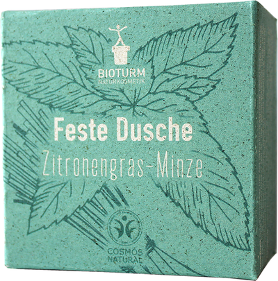 Produktfoto zu Feste Dusche Zitronengras-Minze 100g