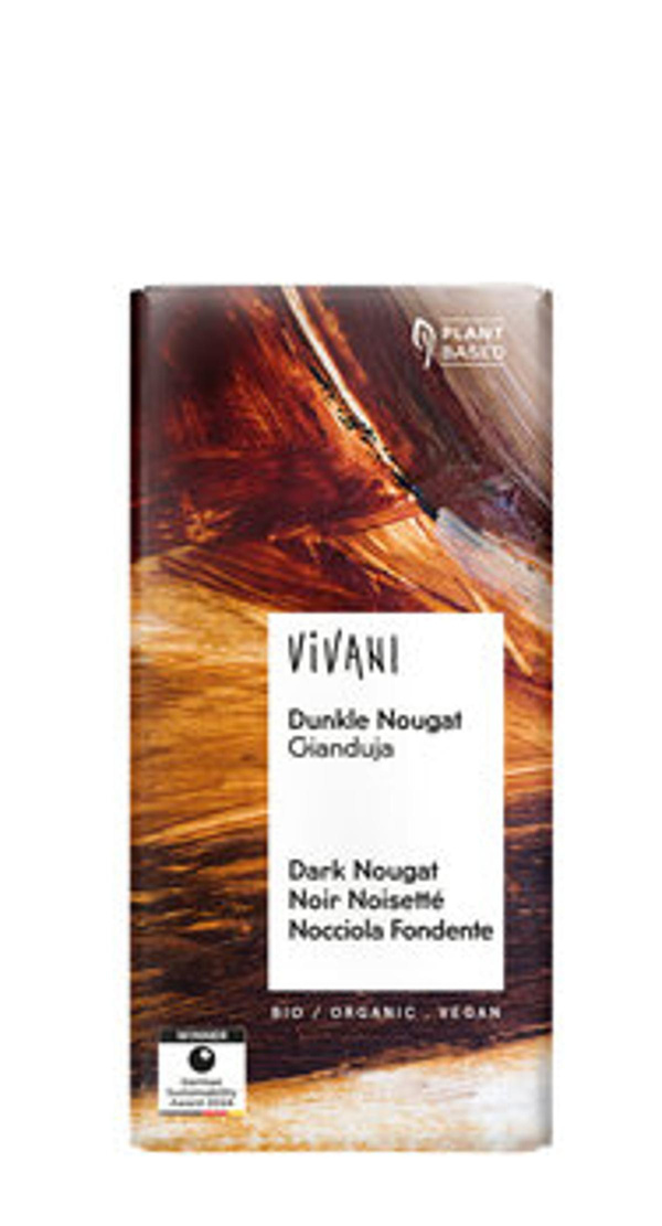 Produktfoto zu Dunkle Nougat Schoko 100g