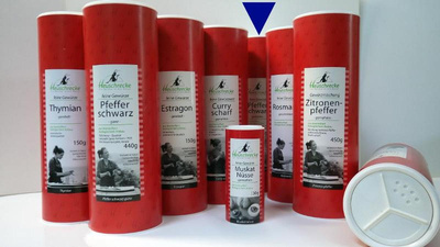 Produktfoto zu Pfeffer schwarz gemahlen in der Dose 450g