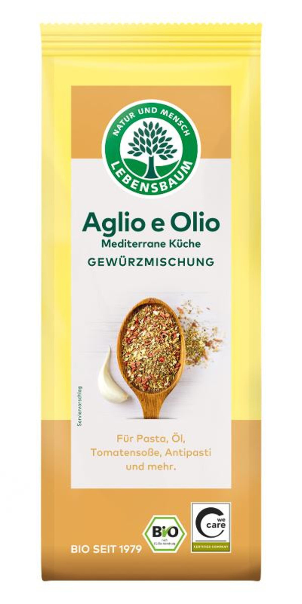 Produktfoto zu Aglio e Olio Mediterrane Küche 40g