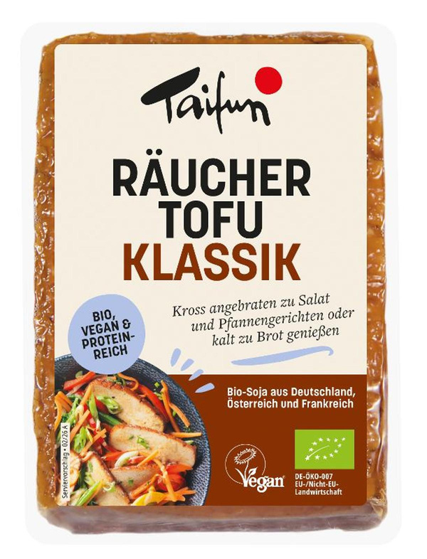 Produktfoto zu Tofu, Räuchertofu klassik 200g