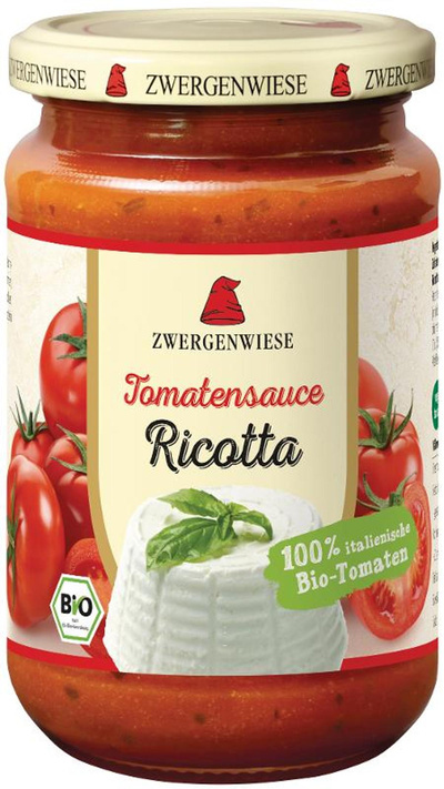 Produktfoto zu Tomatensauce Ricotta 340g