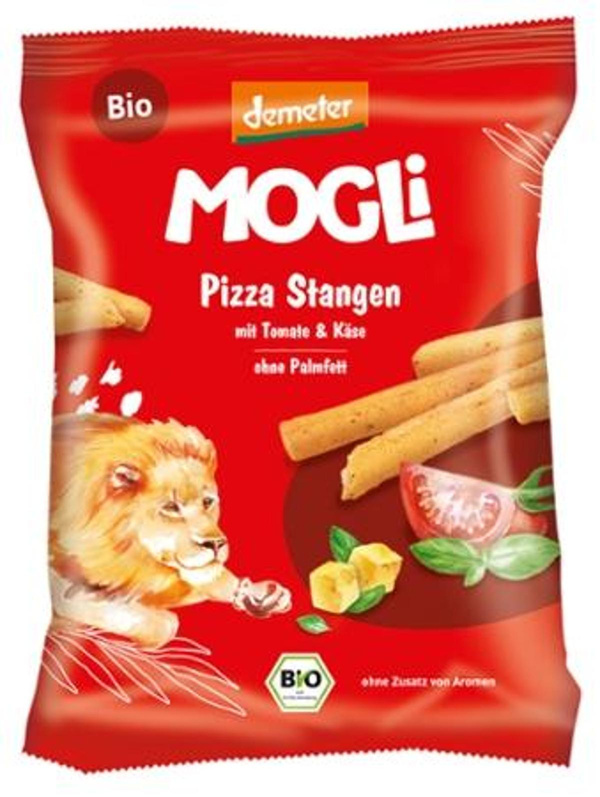Produktfoto zu Mogli Pizza Stangen mit Käse und Olivenöl 75g