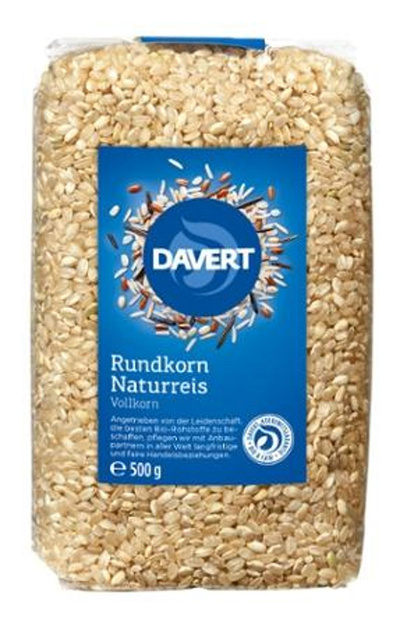 Produktfoto zu Rundkorn Naturreis